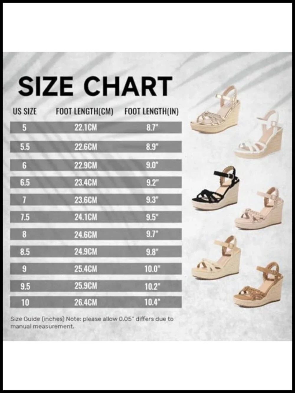 Braided Knot Ankle Strap Open Toe Platform Wedge Sandals with PU Insole and
